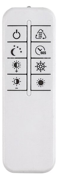 RABALUX 71282 Zofrael stropní svítidlo D510mm LED 34W/3900/2400lm 3000-6500K zlatá, průhledná, stmívatelné, dálkový ovladač