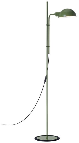 Marset A641-443 Funiculí, stojací lampa nadčasového designu, 1xE27, tmavě zelená RAL 1104030, 135cm