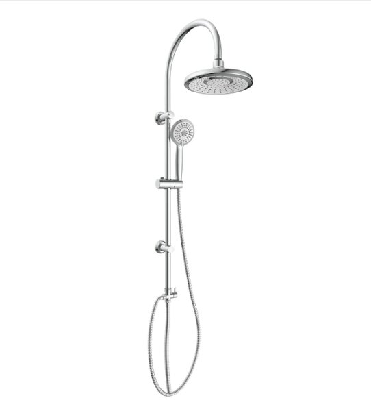 Sprchový set včetně baterie s roztečí 150 mm-letní déšť