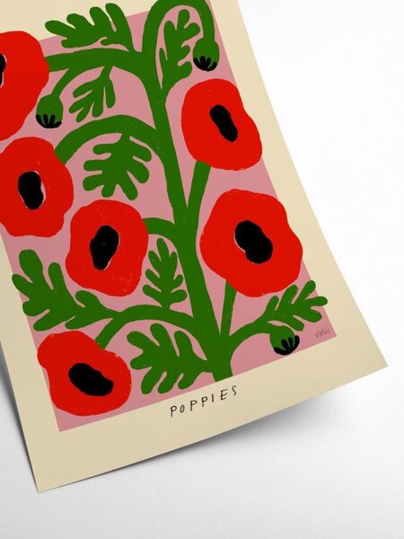 PSTR studio Plakát Poppies