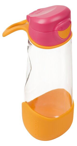 Sportovní láhev na pití, 600ml, b.box, růžovo/oranžová