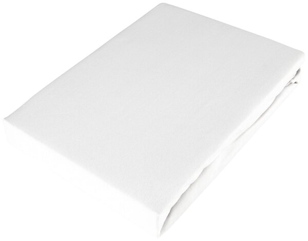 ELASTICKÉ PROSTĚRADLO, žerzej, barvy stříbra, 100/200 cm Esposa - Prostěradla