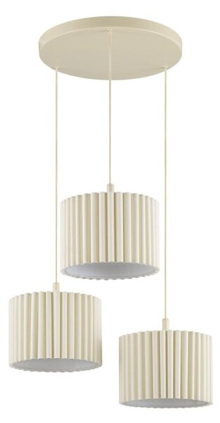 Brilliant - Lustr na lanku VELIN 3xE27/20W/230V pr. 61 cm krémová