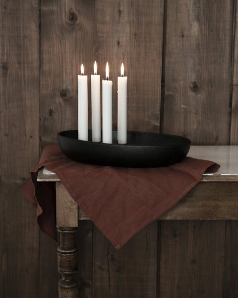 Storefactory Scandinavia Keramický svícen Gullholmen - Glossy Black SF377