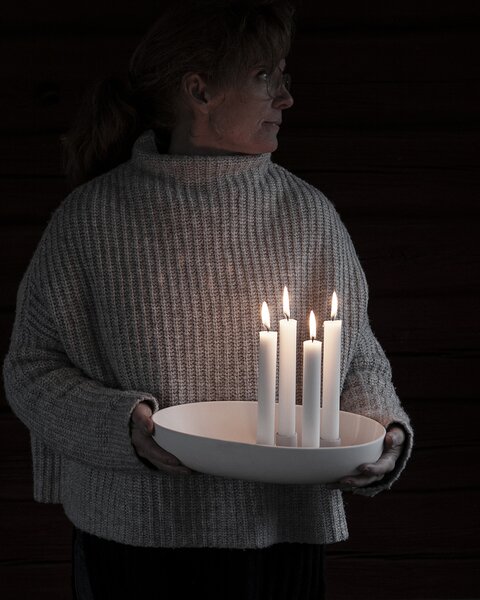 Storefactory Scandinavia Keramický svícen Gullholmen - White SF375