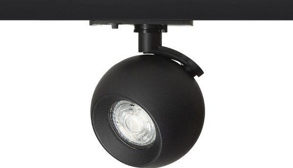 SIENA pro jednookr. lištu černá 230V GU10 50W - RED - DESIGN RENDL