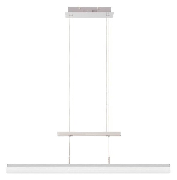 Eglo 55095 - LED Stmívatelný lustr na lanku LED/18W/230V matný chrom