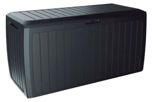 PROSPERPLAST Zahradní box BOXE BOARD antracit 116cm - 290L