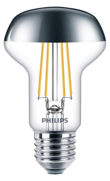 LED Žárovka se zrcadlovým vrchlíkem Philips DECO E27/4W/230V 2700K