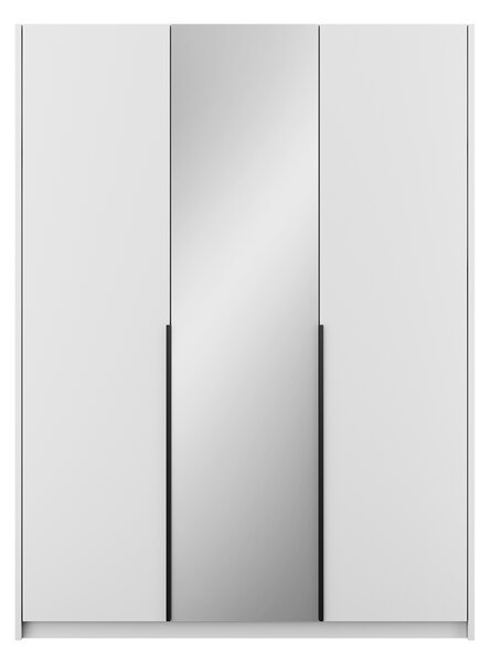 ADRK Šatní skříň ALERA III WB 150, bílá/madlo černé