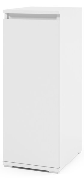 ETapik - Komoda, 30 cm Barva dřeva: Bílá