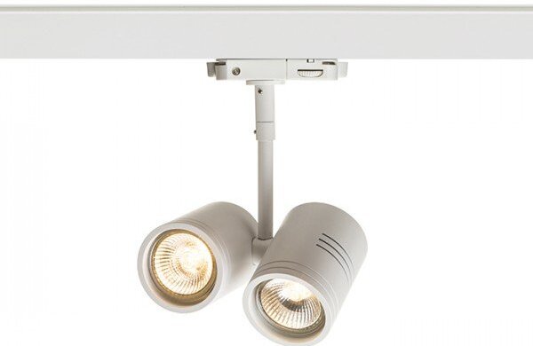 BEEBA II pro tříokr. lištu bílá 230V GU10 2x35W - RED - DESIGN RENDL