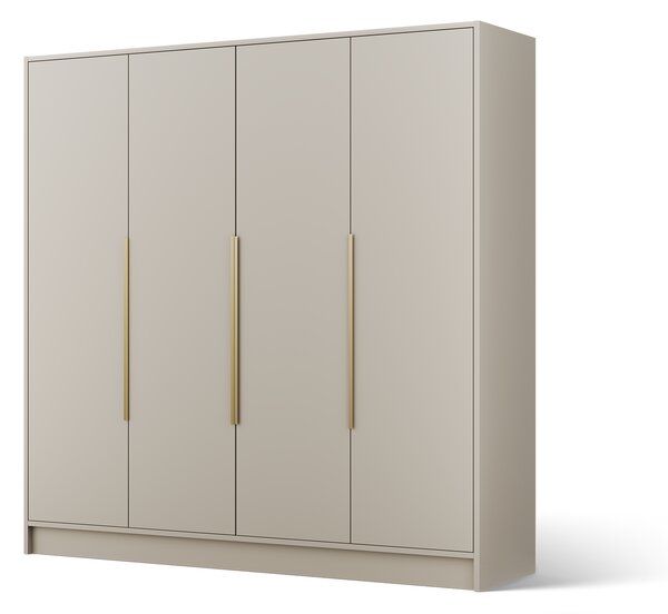 ADRK Šatní skříň Palladio KG 200, kašmír/madlo zlaté