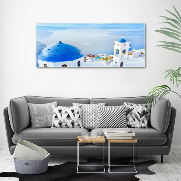 Moderní fotoobraz canvas na rámu Santorini Řecko oc-183531188