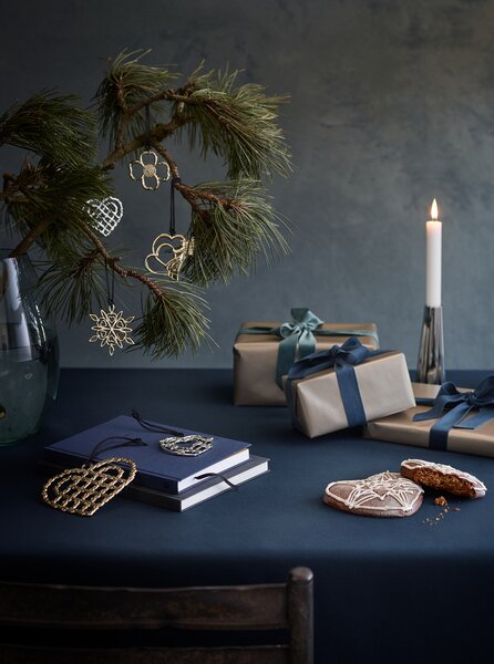Rosendahl Vánoční ozdoba Christmas Heart - Silver RSD128