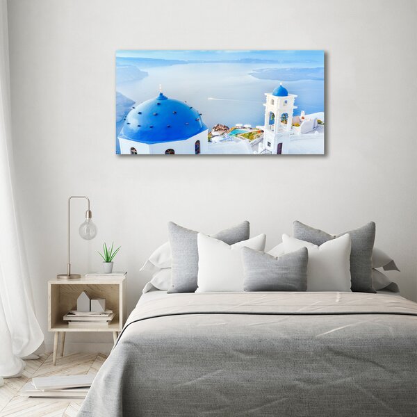 Moderní fotoobraz canvas na rámu Santorini Řecko oc-183531188