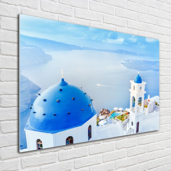 Moderní foto obraz na stěnu Santorini Řecko osh-183531188