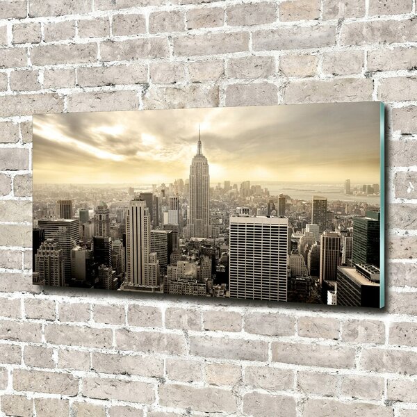 Foto obraz sklo tvrzené Manhattan New York osh-18341458
