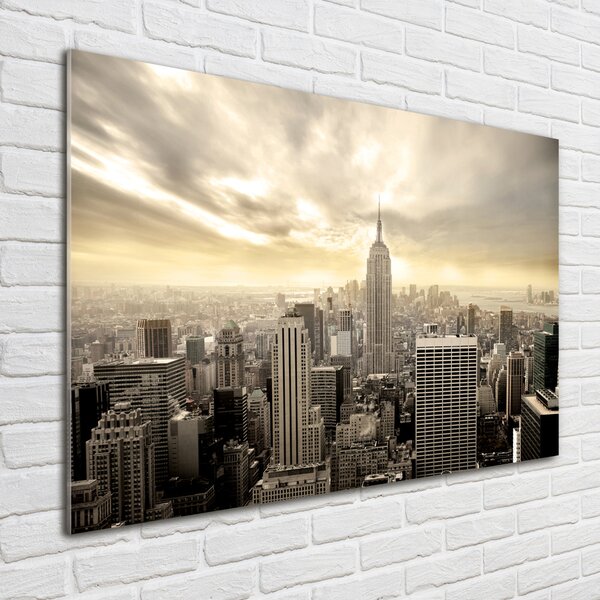 Foto obraz sklo tvrzené Manhattan New York osh-18341458