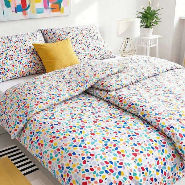 Povlečení KLASIK DESIGN barcelona pestrá 140 x 200/70 x 90 cm