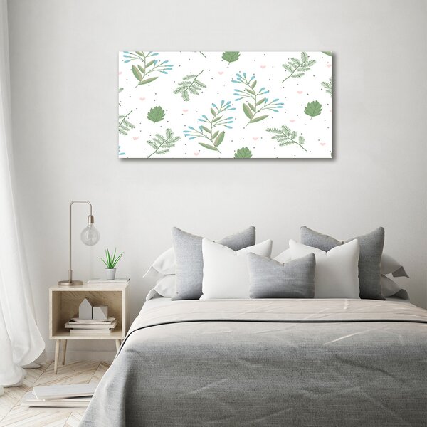 Moderní fotoobraz canvas na rámu Listí oc-184896139
