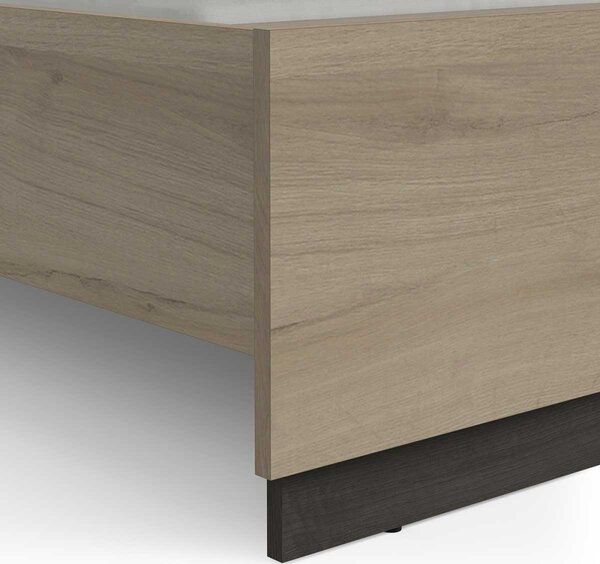 Postel TODY 90x190/200 cm, dub kronberg/dub waterford