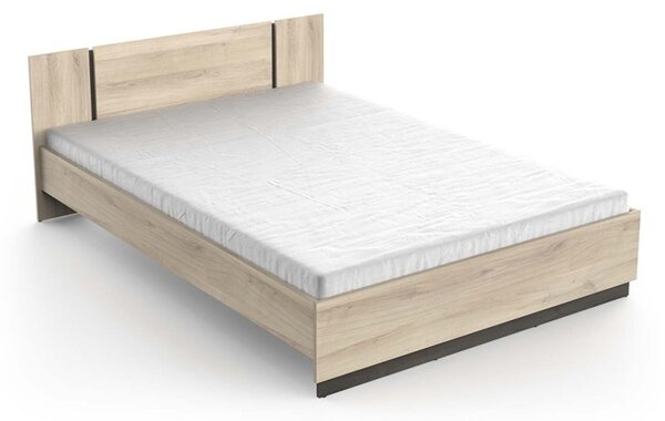 Postel TODY 140x200 cm, dub kronberg/dub waterford