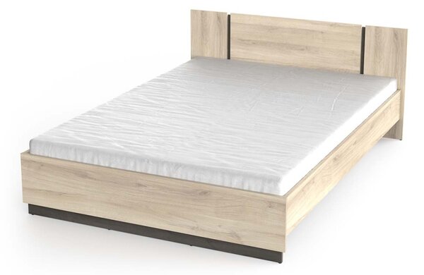 Postel TODY 140x200 cm, dub kronberg/dub waterford
