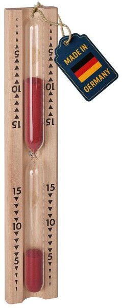 Vysoce kvalitní sauna kleští, 40 1001, 15 minutová délka, vyrobená z bukového dřeva, s červeným pískem a opevněním materiálu, vyrobená z Německa, (L) 52 x (W) 33 x (H) 286 mm