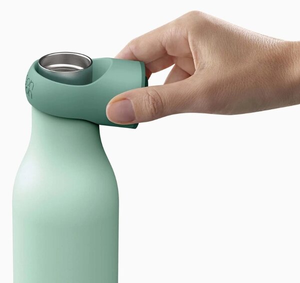 Joseph Joseph Zelená nerezová termoláhev Loop 500 ml