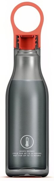 Joseph Joseph Korálově růžová nerezová termoláhev Loop 500 ml