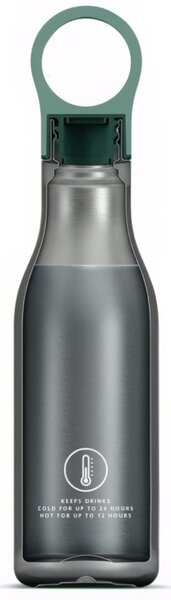 Joseph Joseph Zelená nerezová termoláhev Loop 500 ml