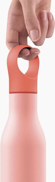Joseph Joseph Korálově růžová nerezová termoláhev Loop 500 ml