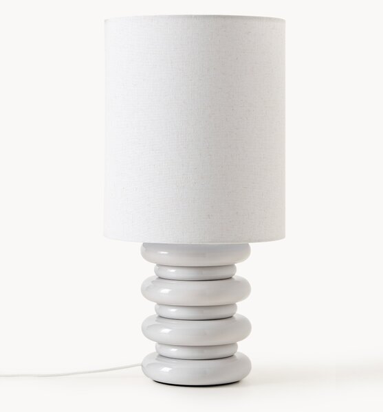 Stolní lampa's dřevěnou podstavou Nicolas