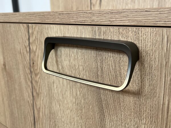 In-Design Nábytková úchytka Loki staromosaz