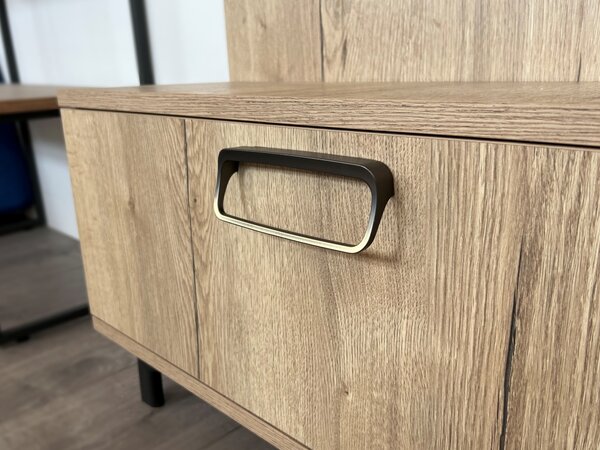 In-Design Nábytková úchytka Loki staromosaz