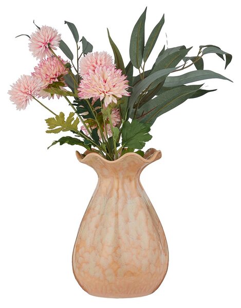 FLORA Váza 26 cm - béžová