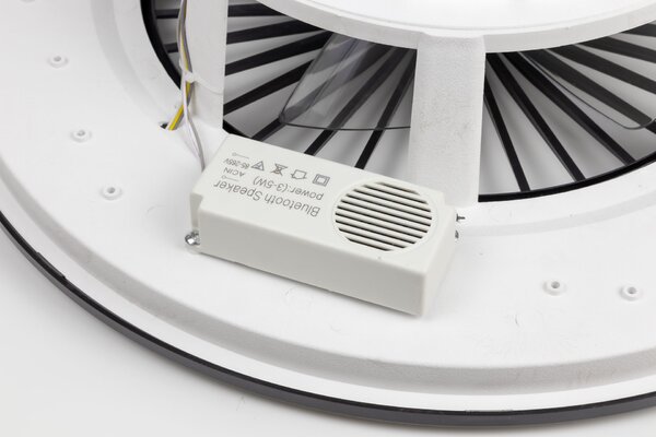 Noaton 11056BR (2024) Vega, černá, stropní ventilátor se světlem (Zánovní)