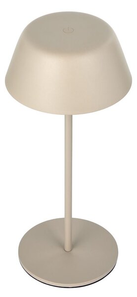 LIGHT UP LED Stolní lampa 27 cm - béžová