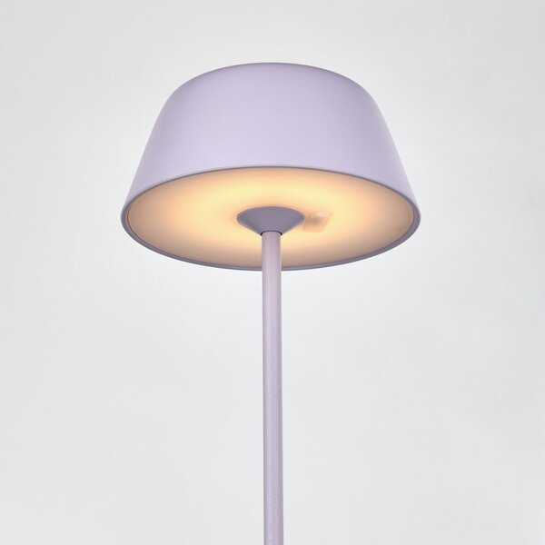 LIGHT UP LED Stolní lampa 27 cm - fialová