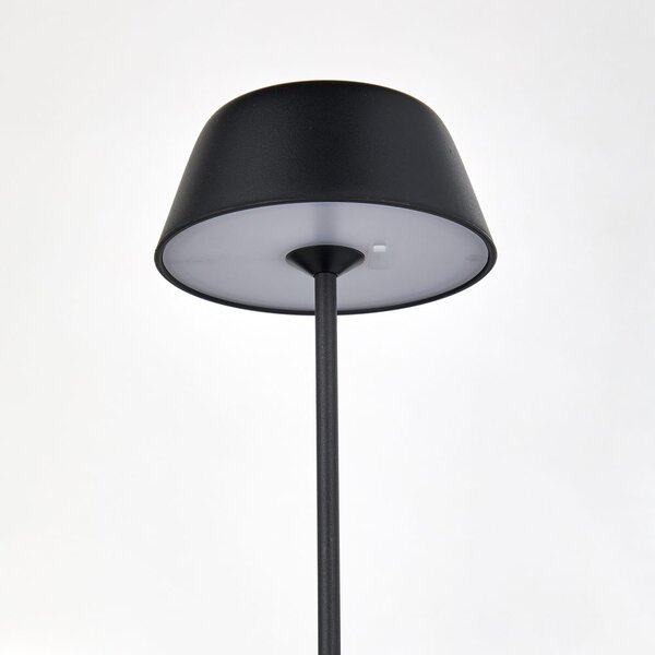 LIGHT UP LED Stolní lampa 27 cm - černá