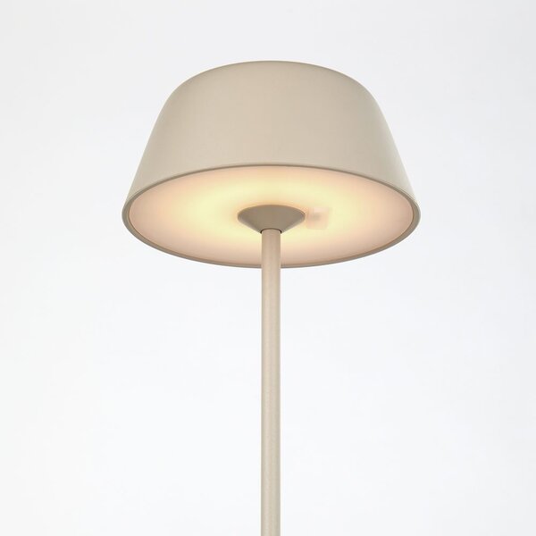 LIGHT UP LED Stolní lampa 27 cm - béžová