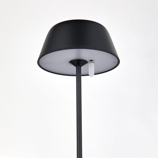 LIGHT UP LED Stolní lampa 27 cm - černá