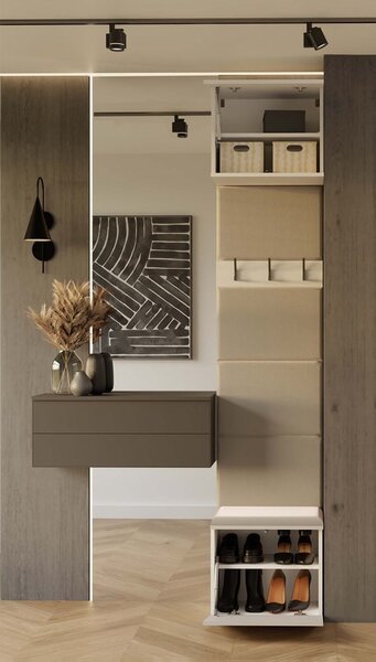 TP Living Předsíňová stěna Haga 50 cm kašmír