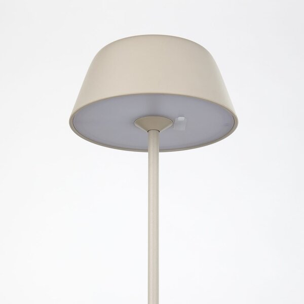 LIGHT UP LED Stolní lampa 27 cm - béžová
