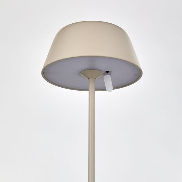 LIGHT UP LED Stolní lampa 27 cm - béžová