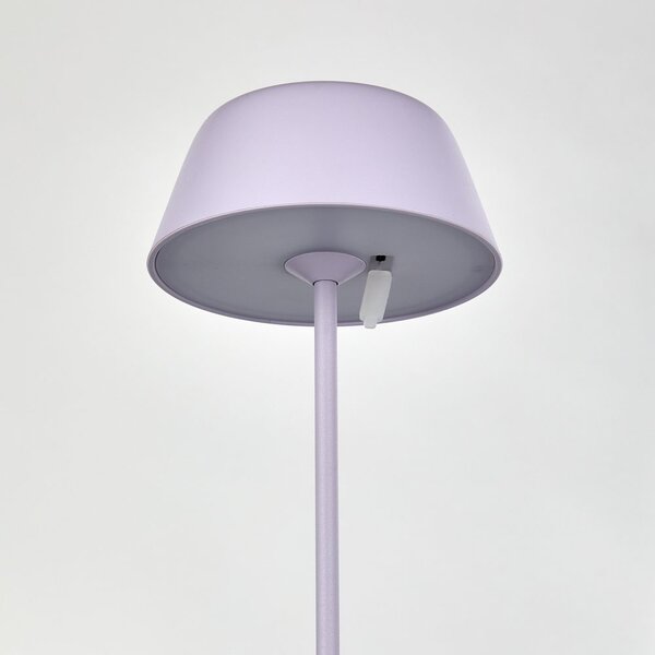 LIGHT UP LED Stolní lampa 27 cm - fialová