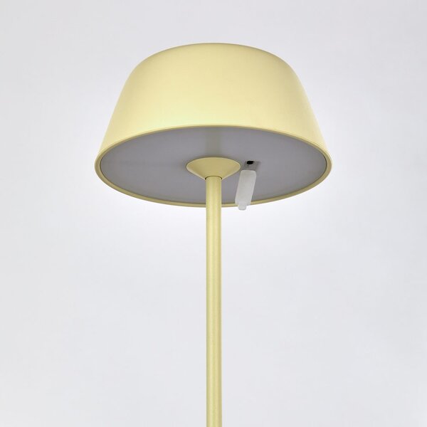 LIGHT UP LED Stolní lampa 27 cm - žlutá