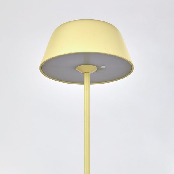 LIGHT UP LED Stolní lampa 27 cm - žlutá