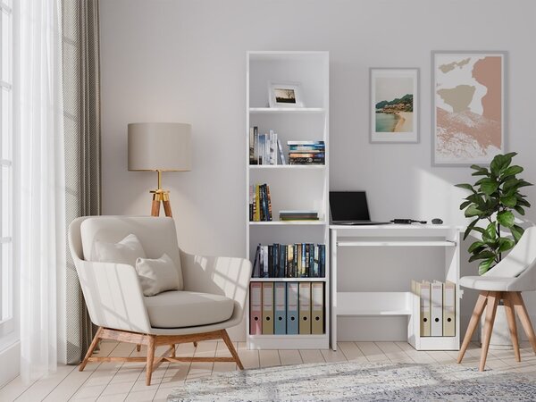 TP Living Psací stůl Rosa 80 cm bílý